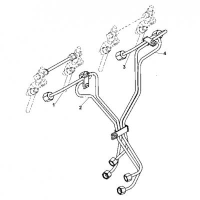 Fuel Injection Lines (MDDCA, MDDCB, MDDCC, MDDCF and MDDCG) 燃油噴射管路