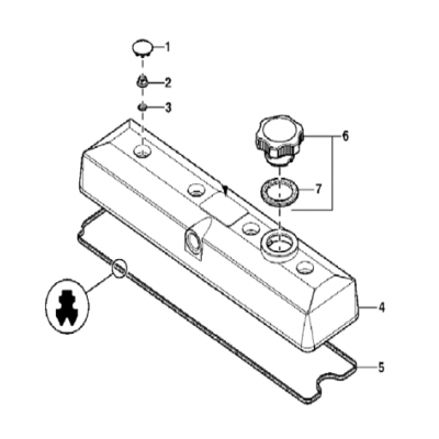 Group 11: Rocker Arm Cover, continued 第11組：搖臂蓋，