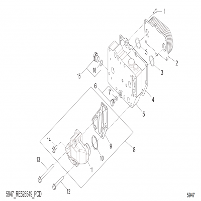 Group 59--1: Engine Oil Cooler, continued  第59-1組：發(fā)動機(jī)機(jī)油冷卻器，&amp;amp;amp;ldquo;GM93289,&amp;amp;amp;rdquo;&amp;amp;amp;ldquo;GM93285,&amp;amp;amp;rdquo;&amp;amp;amp;ldquo;GM91650,&a